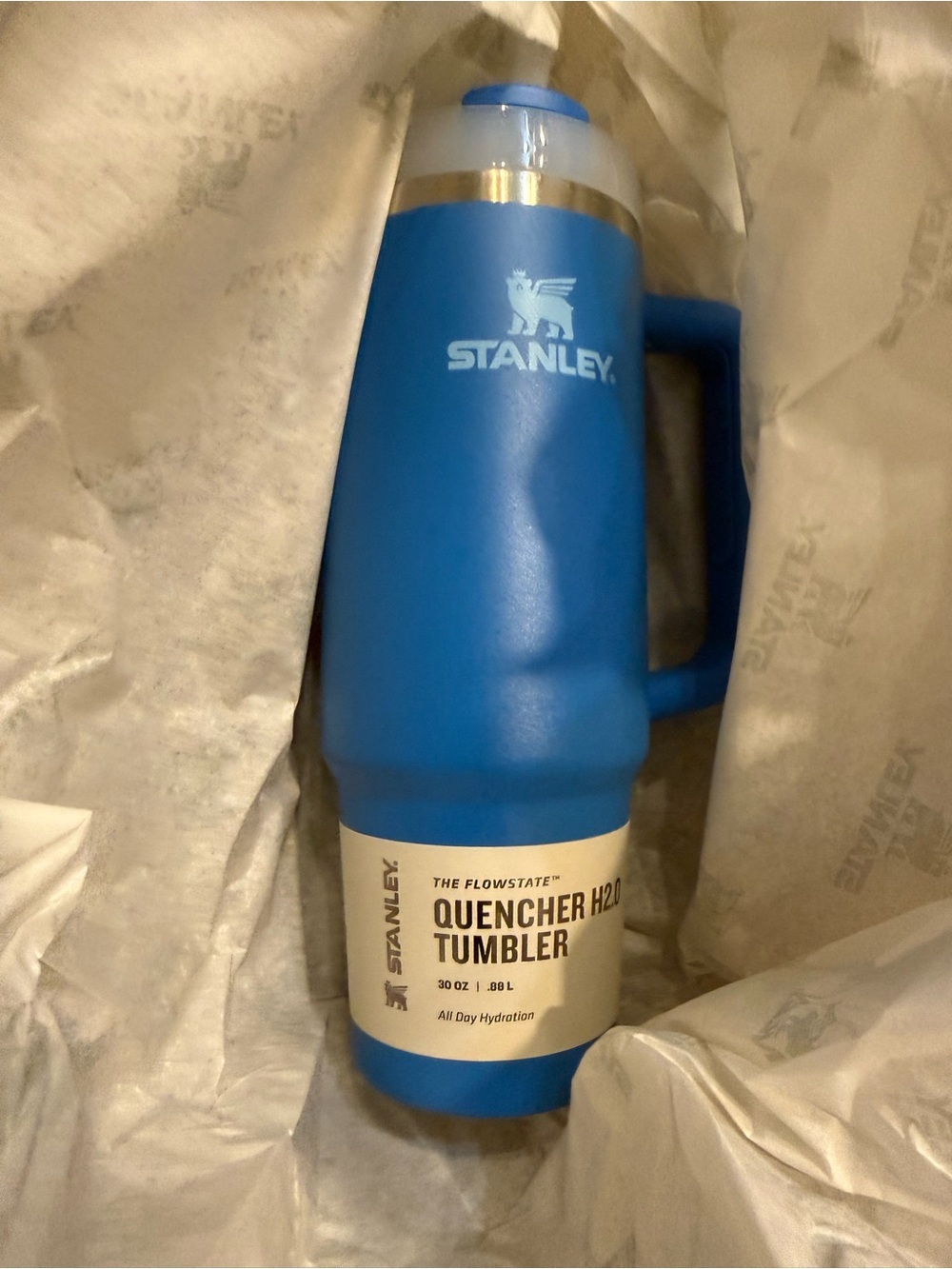 Stanley Blue Quencher H2.0 Handle Tumbler